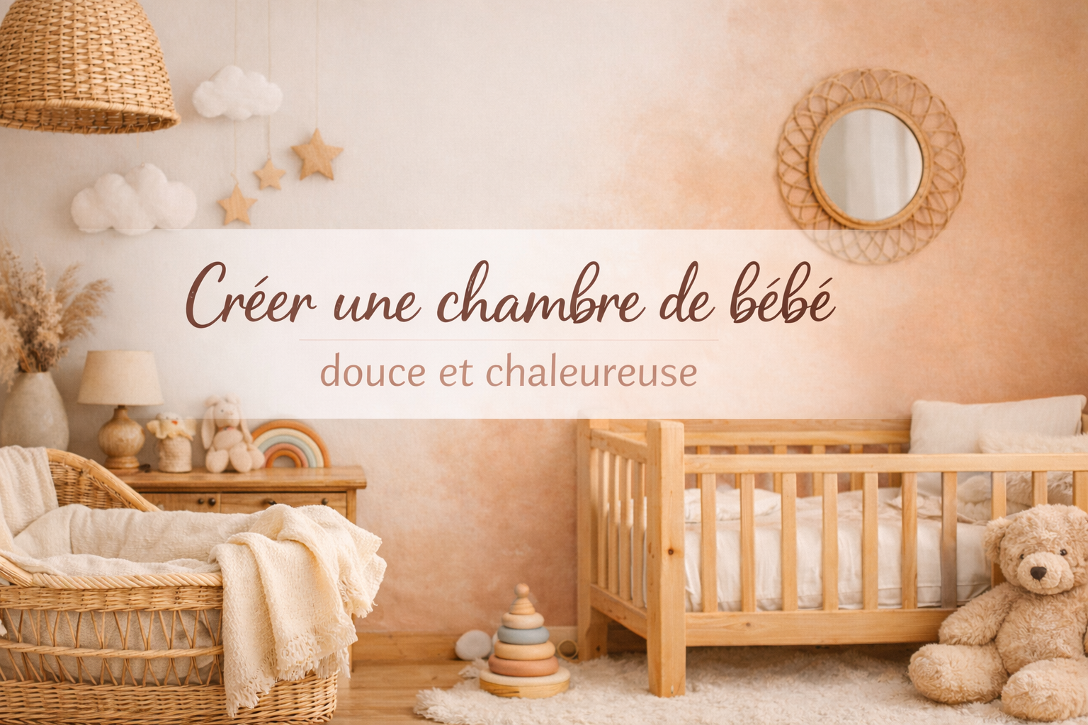 Idées pour créer une chambre bébé douce et chaleureuse